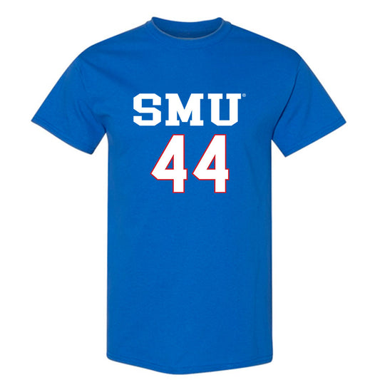 SMU - NCAA Women's Soccer : Kenlea Swadener - Replica Shersey T-Shirt-0