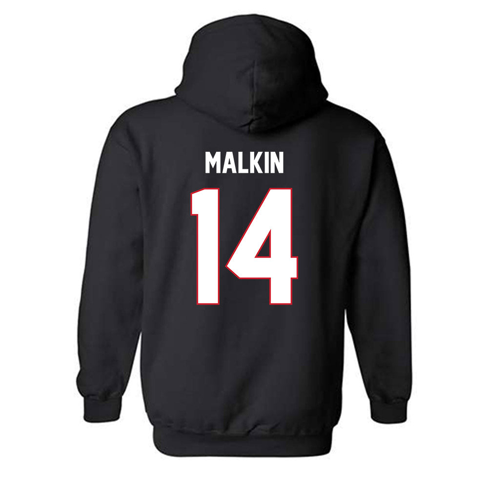 SMU - NCAA Women's Soccer : Amelia Malkin - Classic Shersey Hooded Sweatshirt-1