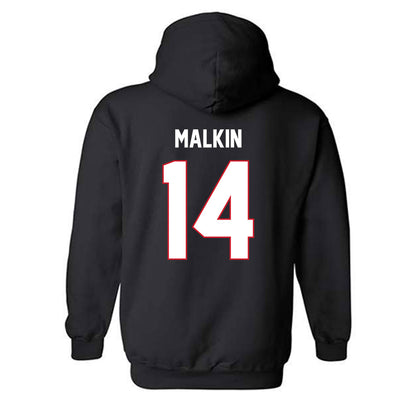 SMU - NCAA Women's Soccer : Amelia Malkin - Classic Shersey Hooded Sweatshirt-1