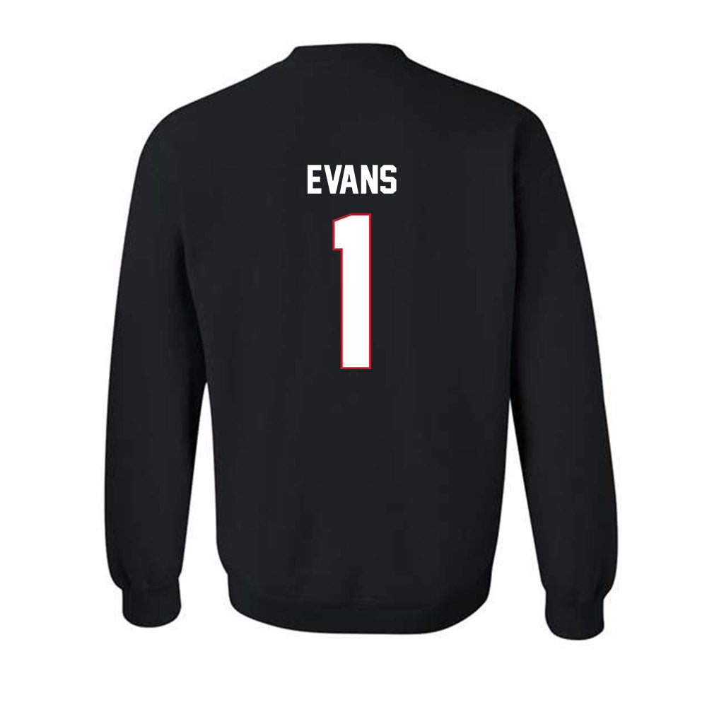 SMU - NCAA Men's Soccer : Jonathan Evans - Classic Shersey Crewneck Sweatshirt-1