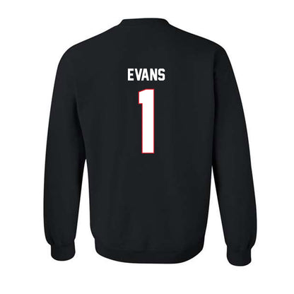 SMU - NCAA Men's Soccer : Jonathan Evans - Classic Shersey Crewneck Sweatshirt-1
