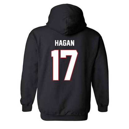 SMU - NCAA Women's Soccer : Londynn Hagan - Classic Shersey Hooded Sweatshirt-1