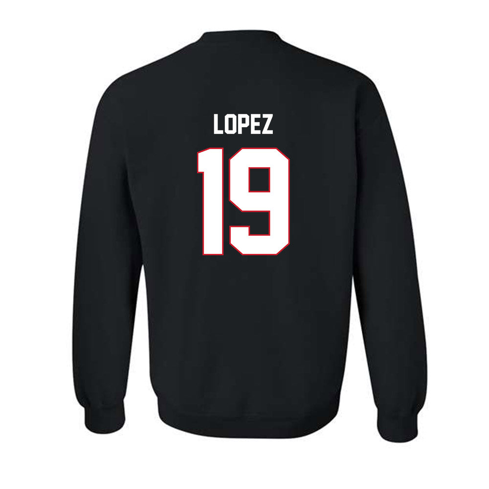 SMU - NCAA Men's Soccer : Milton Lopez - Classic Shersey Crewneck Sweatshirt-1
