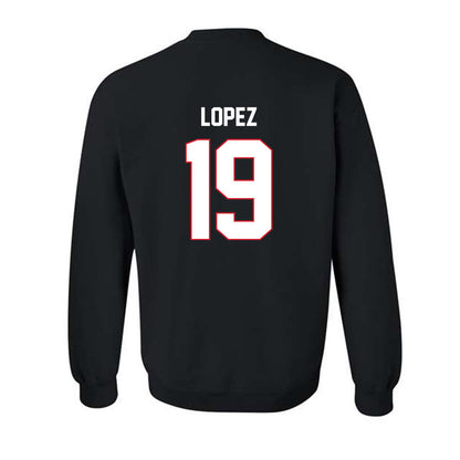 SMU - NCAA Men's Soccer : Milton Lopez - Classic Shersey Crewneck Sweatshirt-1
