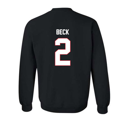 SMU - NCAA Women's Soccer : Kamiya Beck - Classic Shersey Crewneck Sweatshirt-1