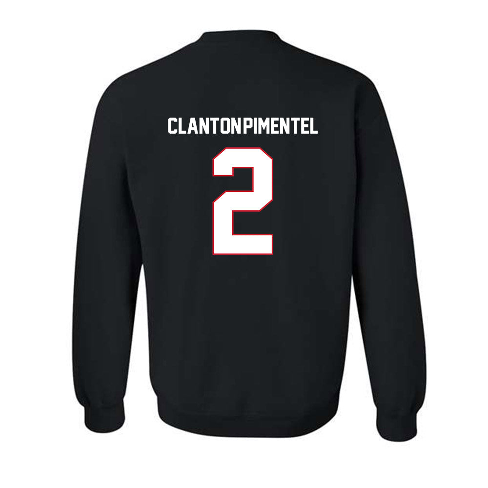 SMU - NCAA Men's Soccer : Ryan Clanton-Pimentel - Classic Shersey Crewneck Sweatshirt-1