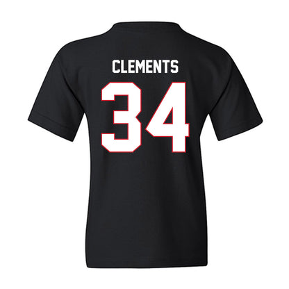 SMU - NCAA Men's Soccer : Trey Clements - Classic Shersey Youth T-Shirt-1