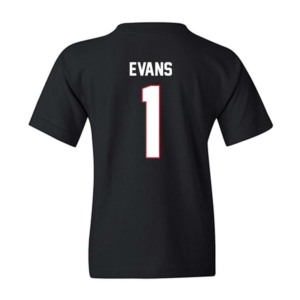 SMU - NCAA Men's Soccer : Jonathan Evans - Classic Shersey Youth T-Shirt-1