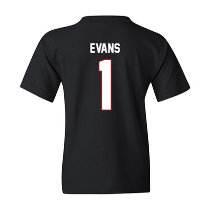 SMU - NCAA Men's Soccer : Jonathan Evans - Classic Shersey Youth T-Shirt-1