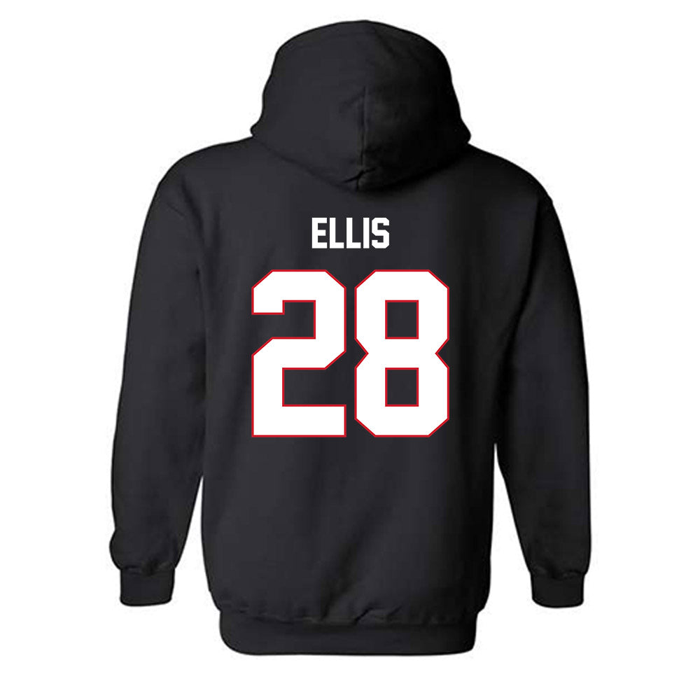 SMU - NCAA Men's Soccer : Anden Ellis - Classic Shersey Hooded Sweatshirt-1