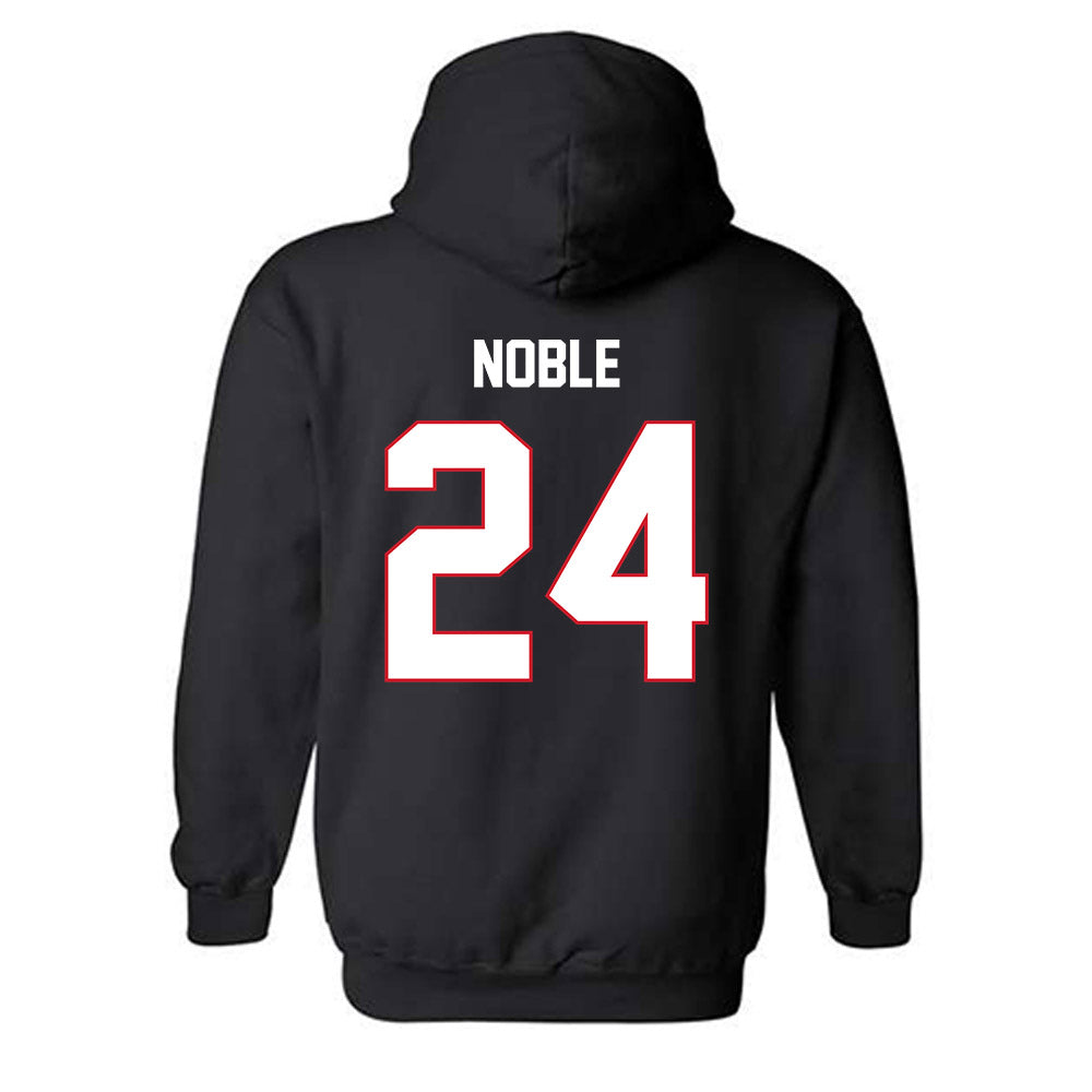 SMU - NCAA Women's Soccer : Kaylee Noble - Classic Shersey Hooded Sweatshirt-1