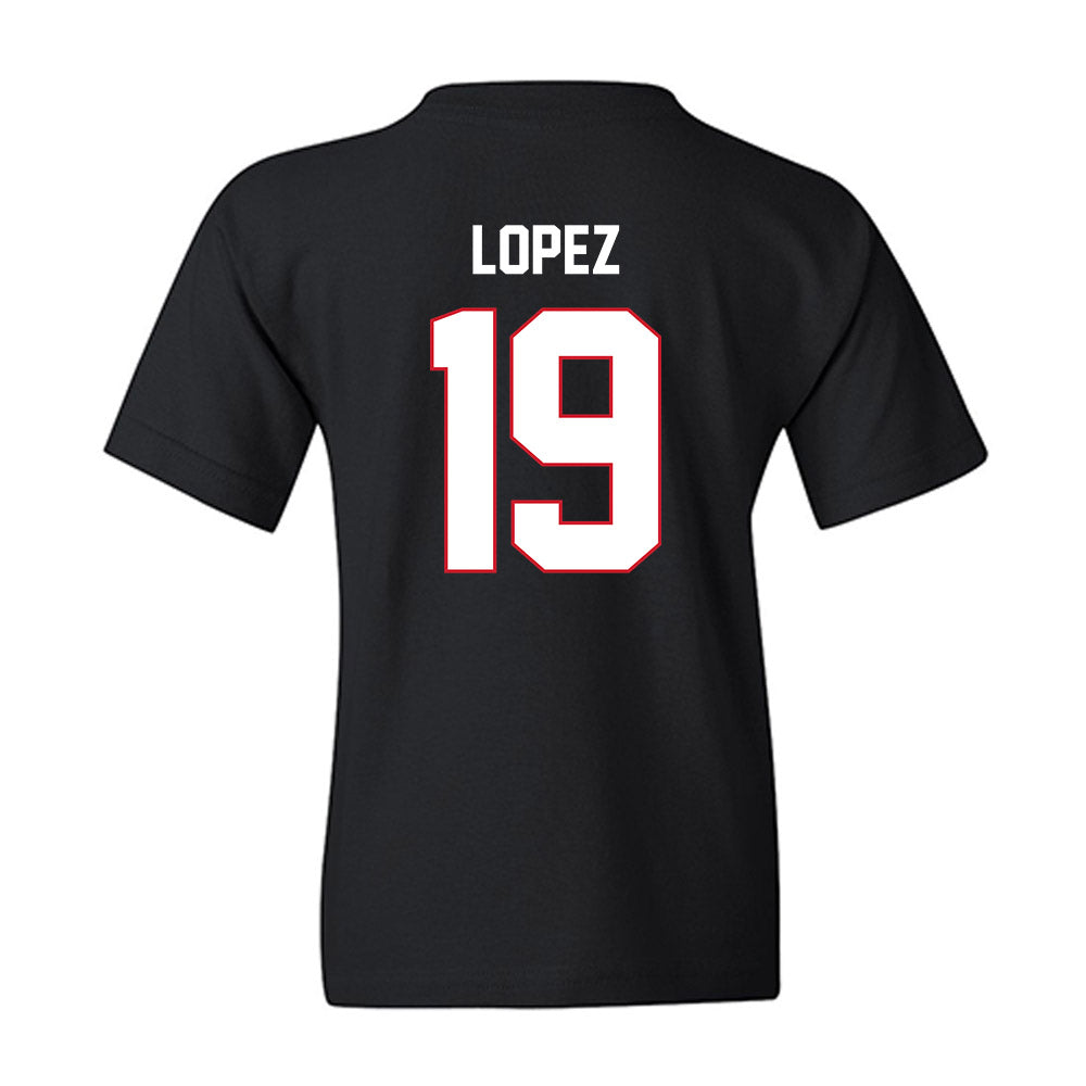SMU - NCAA Men's Soccer : Milton Lopez - Classic Shersey Youth T-Shirt-1
