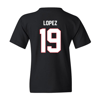 SMU - NCAA Men's Soccer : Milton Lopez - Classic Shersey Youth T-Shirt-1