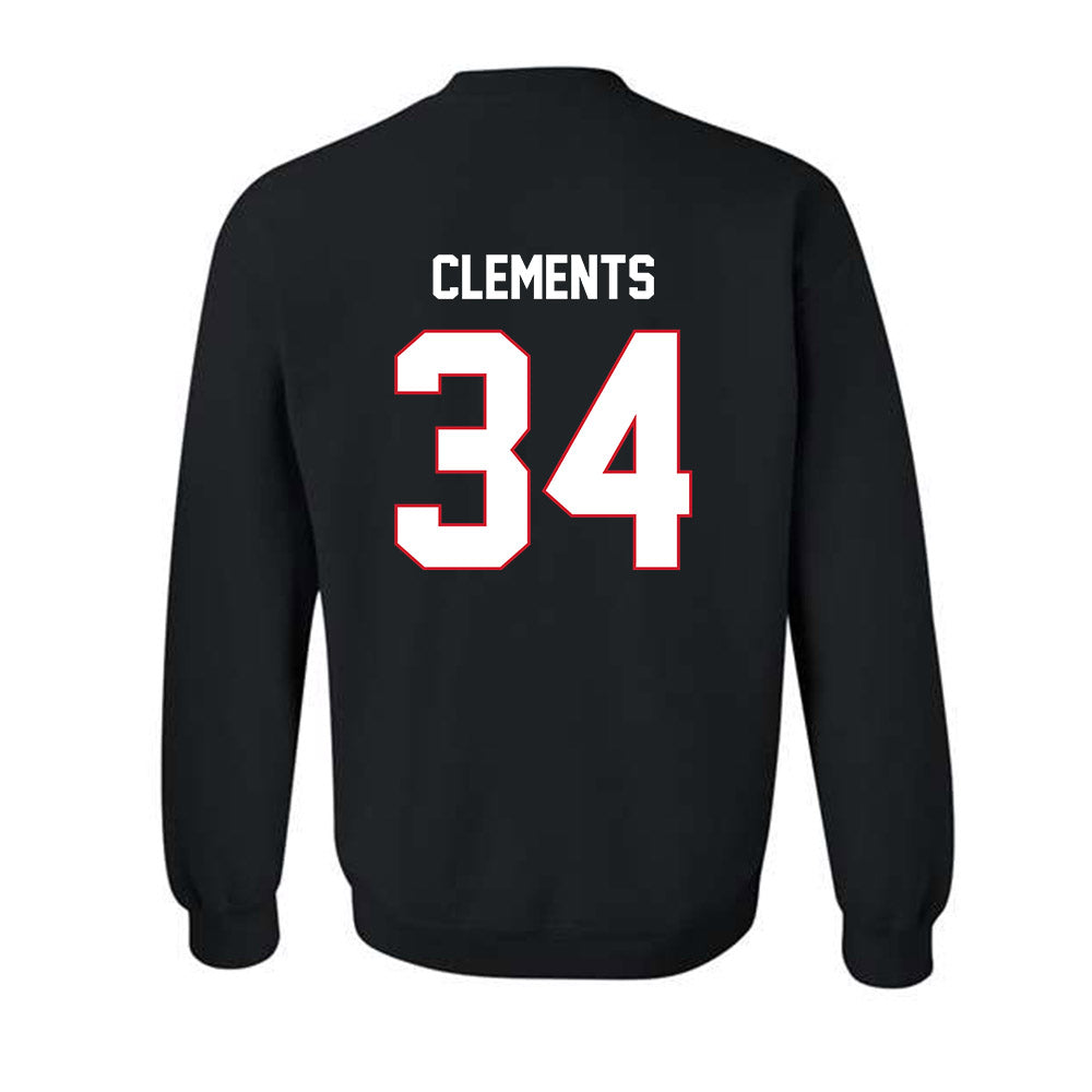 SMU - NCAA Men's Soccer : Trey Clements - Classic Shersey Crewneck Sweatshirt-1