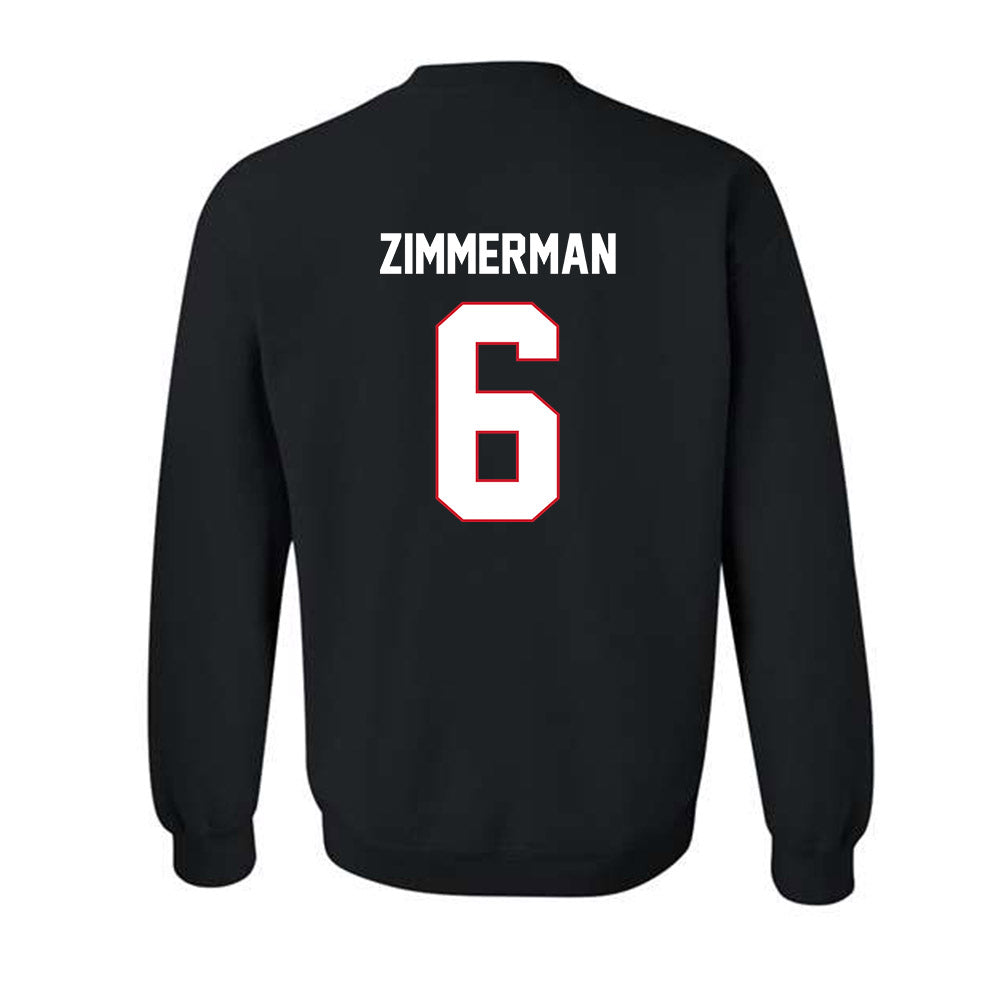 SMU - NCAA Women's Soccer : Ella Zimmerman - Classic Shersey Crewneck Sweatshirt-1