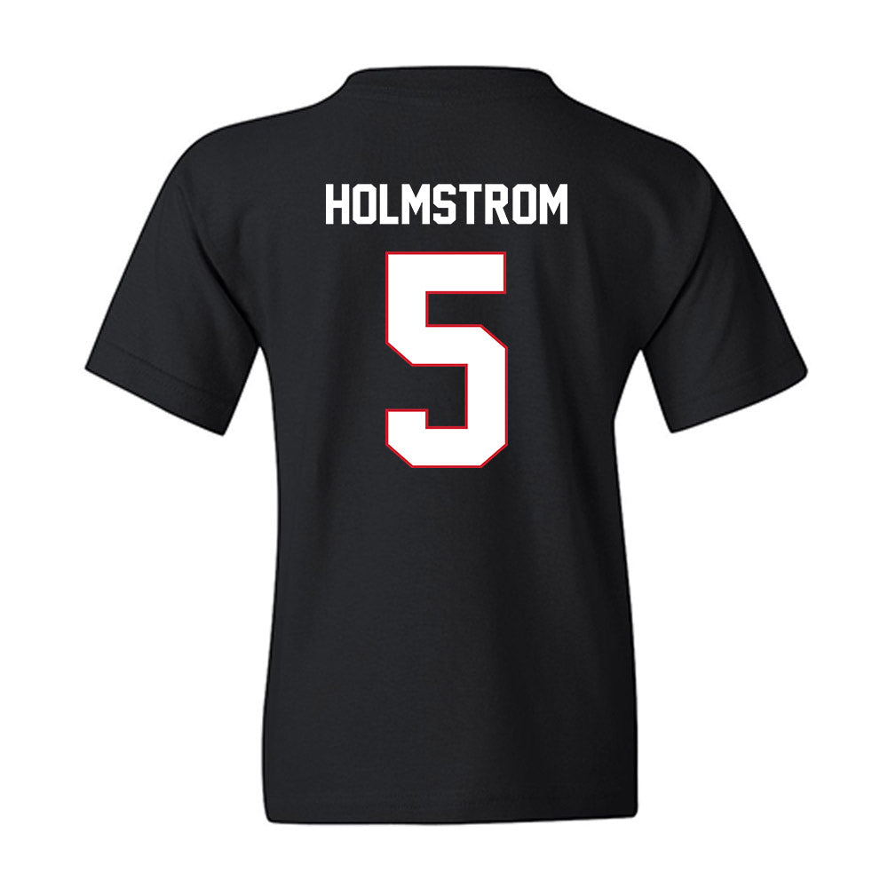 SMU - NCAA Men's Soccer : Noah Holmstrom - Classic Shersey Youth T-Shirt-1