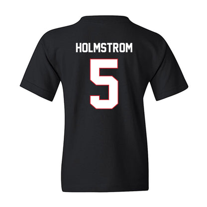 SMU - NCAA Men's Soccer : Noah Holmstrom - Classic Shersey Youth T-Shirt-1