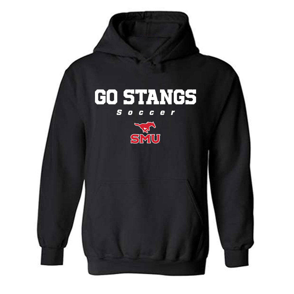 SMU - NCAA Men's Soccer : Noah Holmstrom - Classic Shersey Hooded Sweatshirt-0