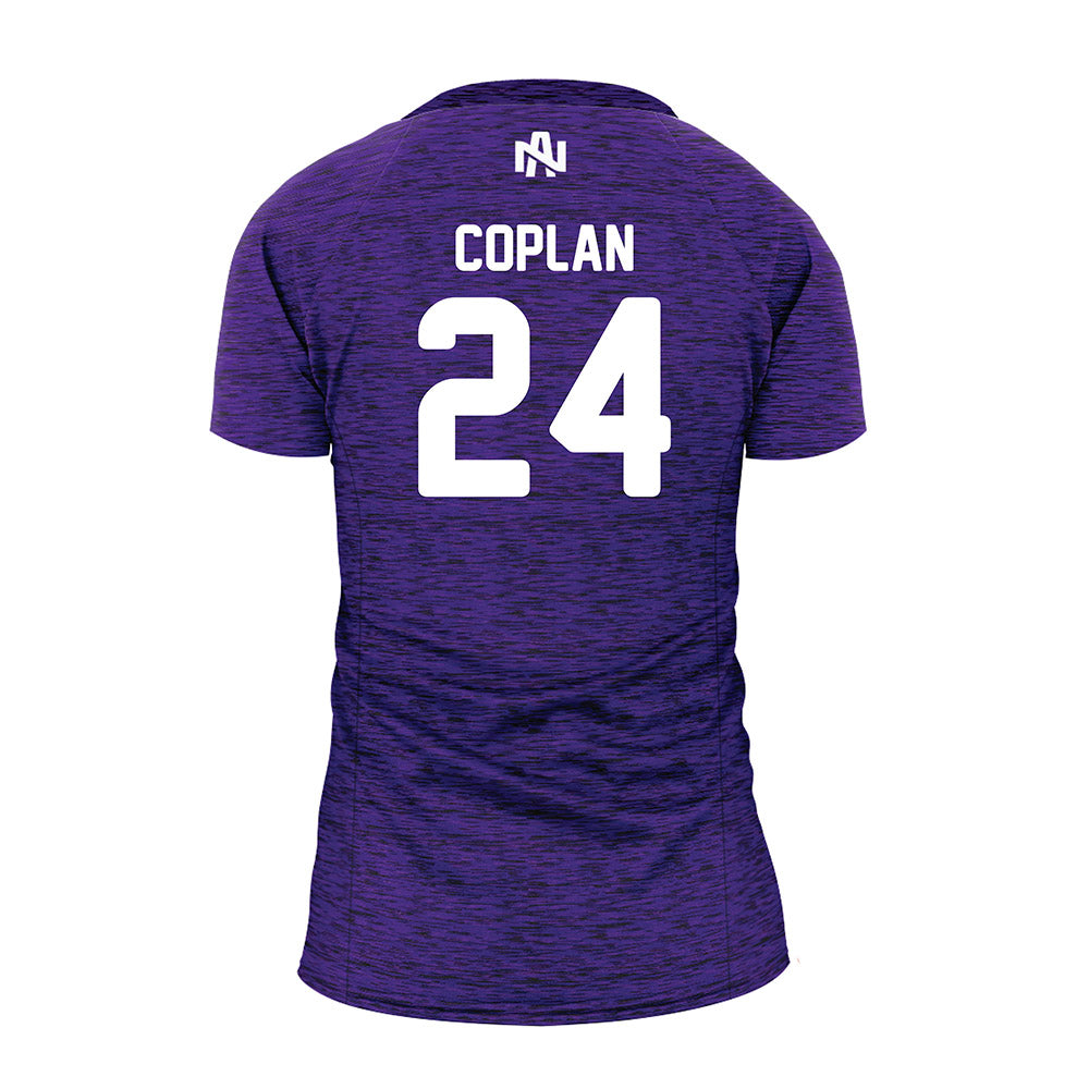 North Alabama - NCAA Beach Volleyball : Izzy Coplan - Blue Volleyball Jersey-1