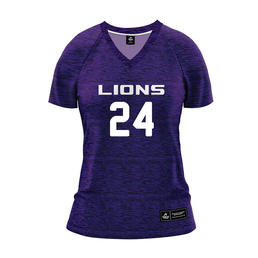 North Alabama - NCAA Beach Volleyball : Izzy Coplan - Blue Volleyball Jersey-0