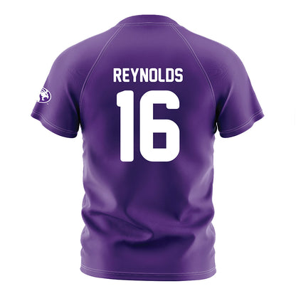 North Alabama - NCAA Women's Soccer : Maddie Reynolds - Purple Soccer Jersey-1