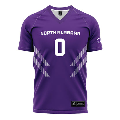 North Alabama - NCAA Women's Soccer : Maddox Dolly - Purple Soccer Jersey-0