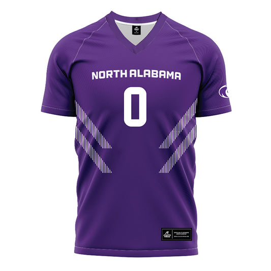 North Alabama - NCAA Women's Soccer : Maddox Dolly - Purple Soccer Jersey-0