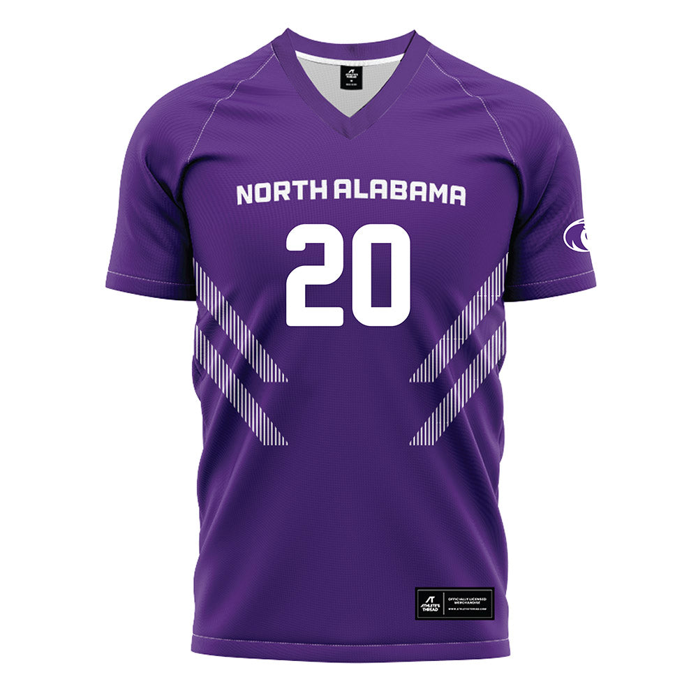 North Alabama - NCAA Women's Soccer : Maddie Reynolds - Purple Soccer Jersey
