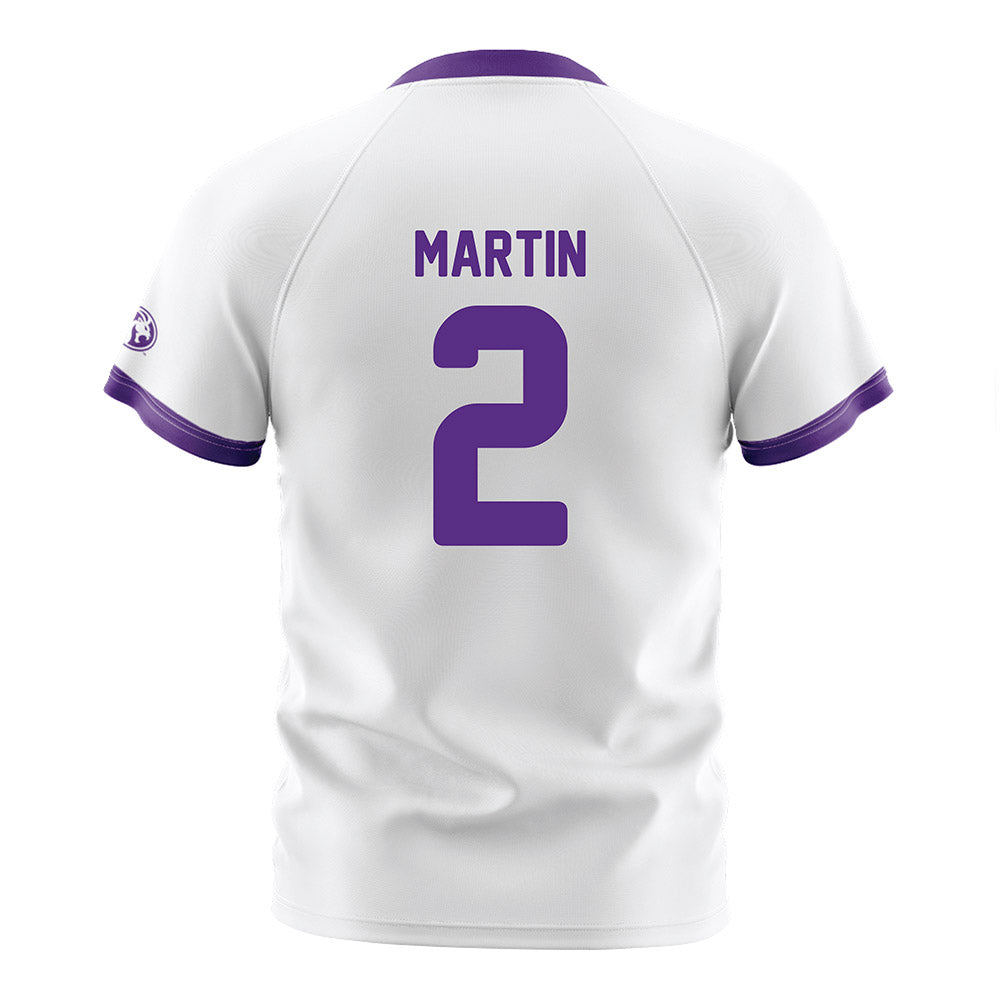 North Alabama - NCAA Women's Soccer : Haylee Martin - White Soccer Jersey-1