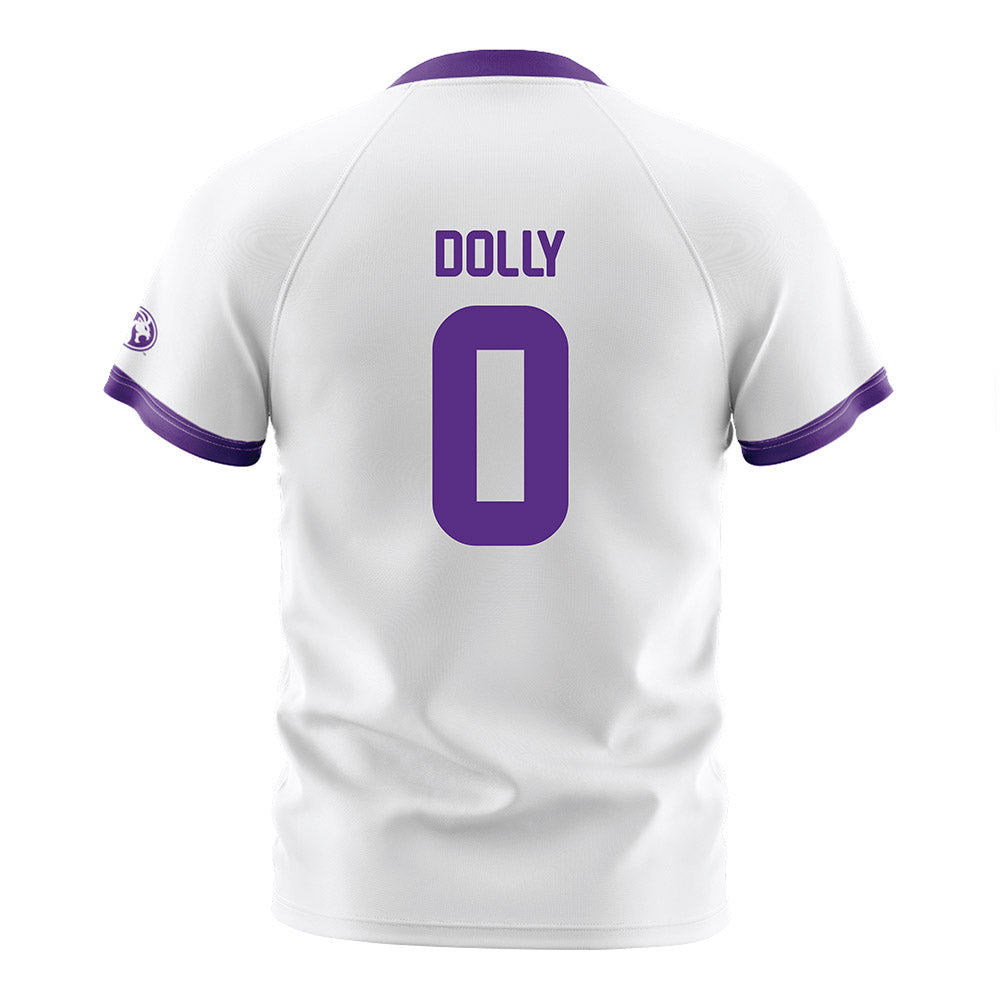 North Alabama - NCAA Women's Soccer : Maddox Dolly - White Soccer Jersey-1