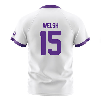 North Alabama - NCAA Women's Soccer : Meg Welsh - White Soccer Jersey-1