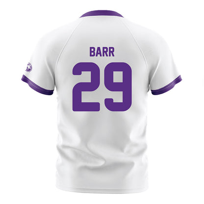 North Alabama - NCAA Women's Soccer : mya barr - White Soccer Jersey-1