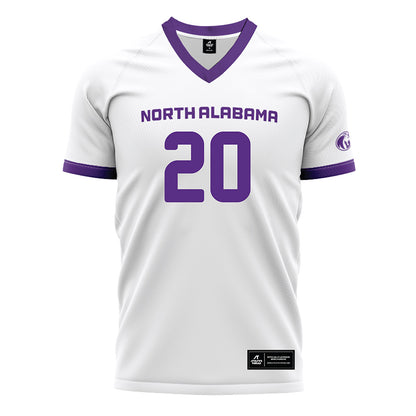 North Alabama - NCAA Women's Soccer : Maddie Reynolds - White Soccer Jersey