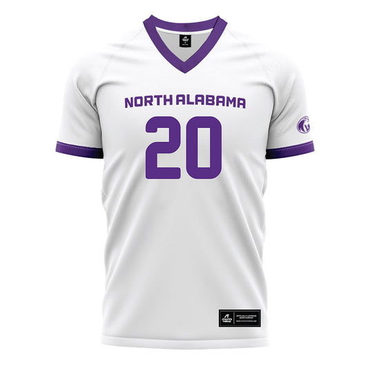 North Alabama - NCAA Women's Soccer : Maddie Reynolds - White Soccer Jersey