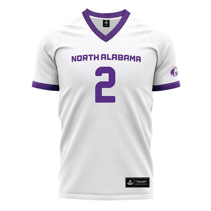 North Alabama - NCAA Women's Soccer : Haylee Martin - White Soccer Jersey-0