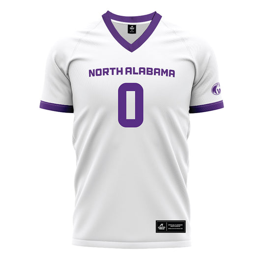 North Alabama - NCAA Women's Soccer : Maddox Dolly - White Soccer Jersey-0