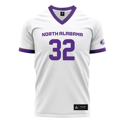 North Alabama - NCAA Women's Soccer : Cecilia Smith - White Soccer Jersey-0