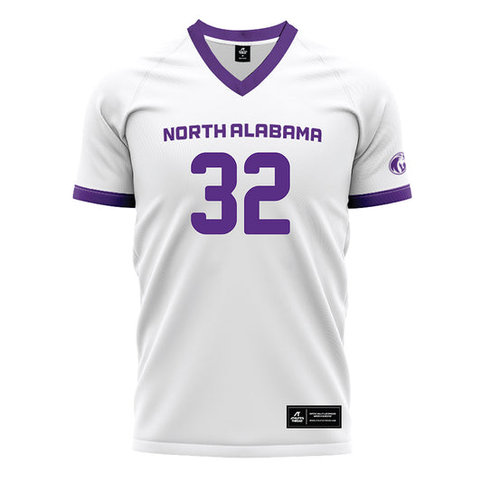 North Alabama - NCAA Women's Soccer : Cecilia Smith - White Soccer Jersey-0