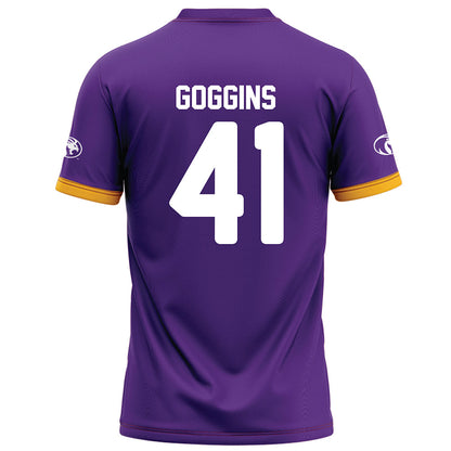 North Alabama - NCAA Football : Walter Goggins - Purple Football Jersey-1