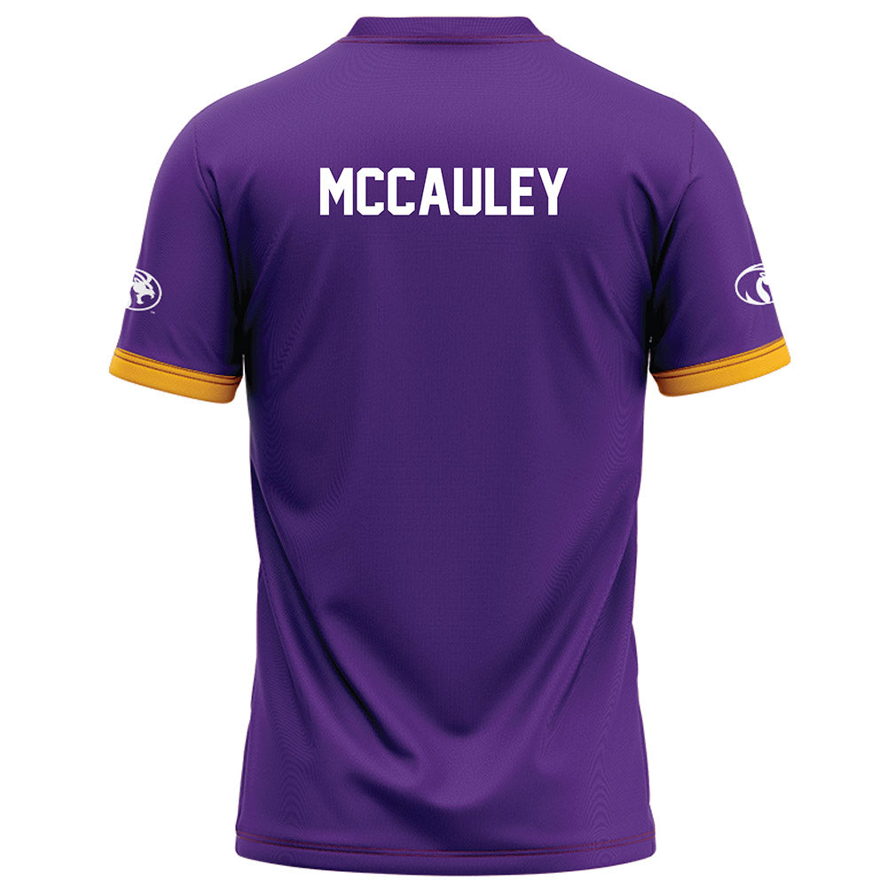 North Alabama - NCAA Football : Tango McCauley - Purple Football Jersey-1