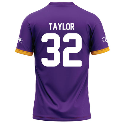 North Alabama - NCAA Football : Roderick Taylor - Purple Football Jersey-1