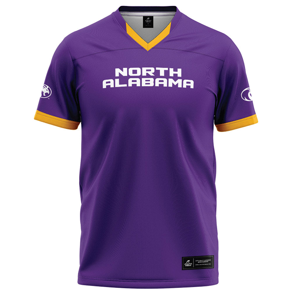 North Alabama - NCAA Football : Tango McCauley - Purple Football Jersey-0