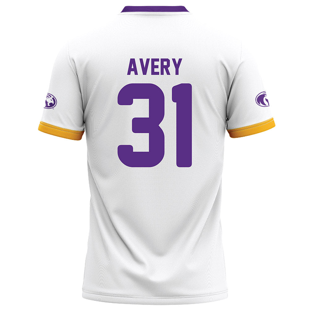 North Alabama - NCAA Football : Treyvon Avery - White Football Jersey-1