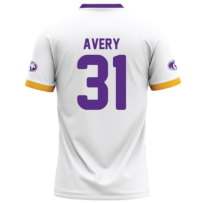 North Alabama - NCAA Football : Treyvon Avery - White Football Jersey-1