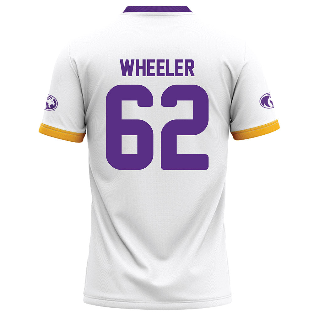 North Alabama - NCAA Football : Carson Wheeler - White Football Jersey-1