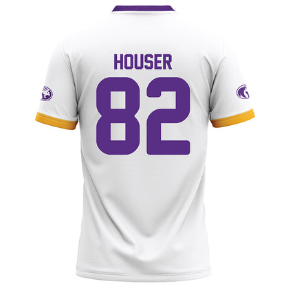 North Alabama - NCAA Football : Clint Houser - White Football Jersey-1