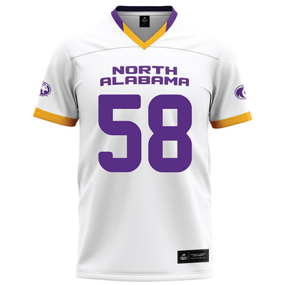 North Alabama - NCAA Football : Eli Long - White Football Jersey-0