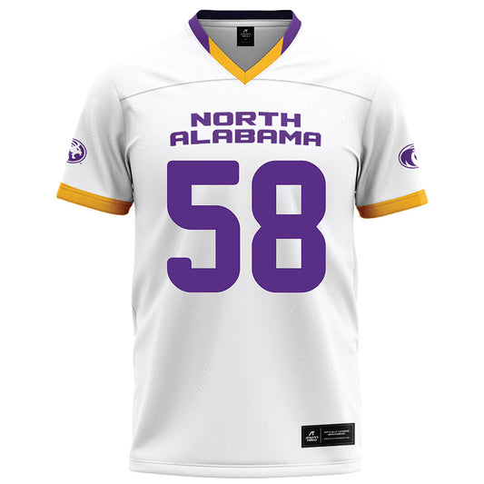 North Alabama - NCAA Football : Eli Long - White Football Jersey-0