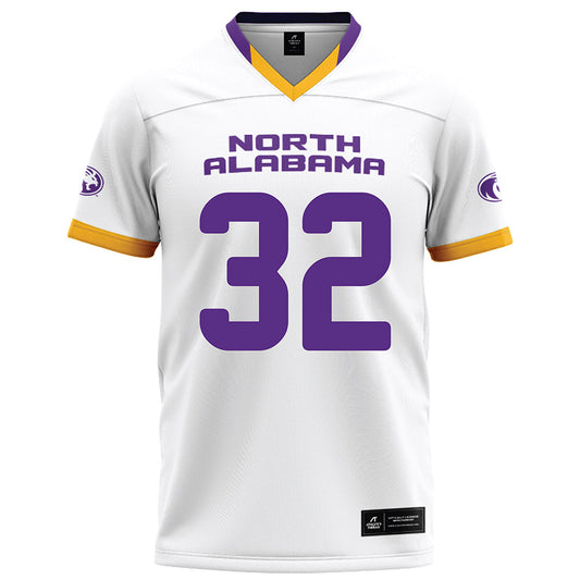 North Alabama - NCAA Football : Roderick Taylor - White Football Jersey-0