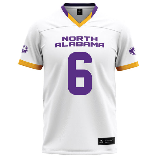 North Alabama - NCAA Football : Avery Howard - White Football Jersey-0